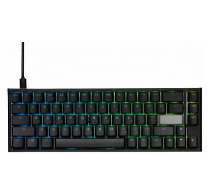Ducky Keyboard  One 2 SF, Cherry Black, RGB LED, RU, Black-White