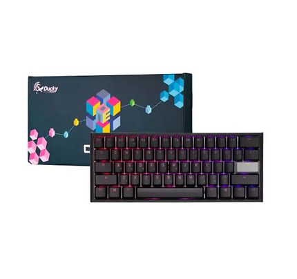 Keyboard Ducky One 2 Mini Cherry Brown RGB LED UA/RU Black-White