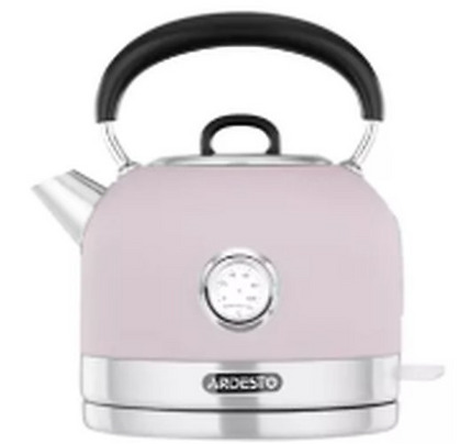 Ardesto electric kettle EKL-F500L, 1.7L, metal, matte, Otter, purple