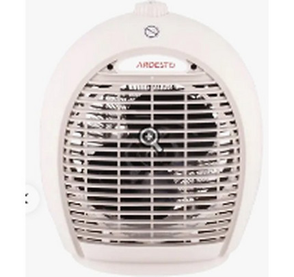 ARDESTO Fan heater, 20m2, 2000w, mechanical control, spiral heating element, beige