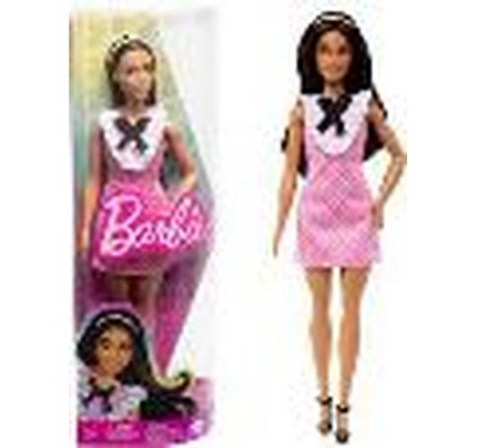 MATTEL Barbie Fashionistas Doll - Pink Plaid