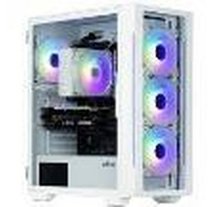 Zalman PC case I3 Neo TG without PSU, 1xUSB3.0, 2xUSB2.0, 4x120mm ARGB, VGA 355mm, LCS ready, TG Side/Front Panel, ATX, white