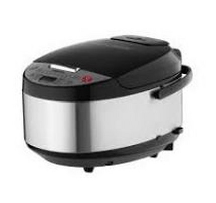 Ardesto multicooker, 860W, bowl-5l, electronic control, recipes book, iron/plastic, silver-black