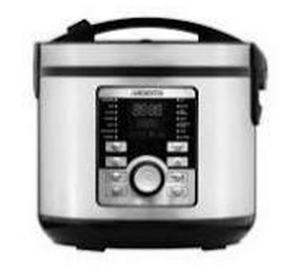 Ardesto multicooker, 860W, bowl-5l, electronic control, recipes book, iron/plastic, silver
