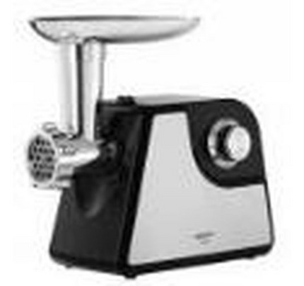 Ardesto meat grinder, 1700W, 1.6kg/min, 2 cutting plates, sausages nozzle, tomato juicer, plastik/metal, black-silver