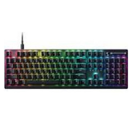 Razer Keyboard mechanical DeathStalker V2 105key, Red Switch, USB-A, EN/RU, RGB, black