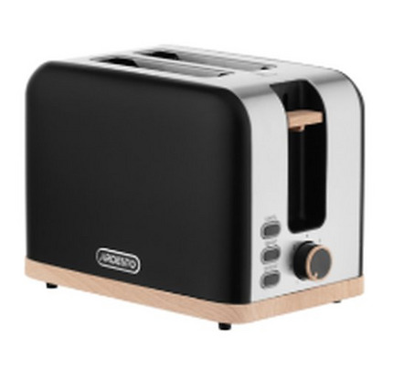 Ardesto toaster T-F420BWD, 800W, metal, 2 slots, black