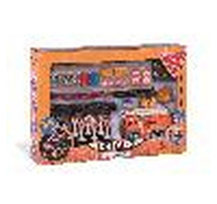 DRIVEN BRIDGE CONSTRUCTION PLAY SET