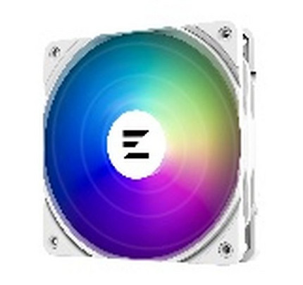 Zalman Case Fan AF120R ARGB 120mm, 800-1500rpm, 4pin, PWM, 3pin+5VARGB, 24,3dBa, white